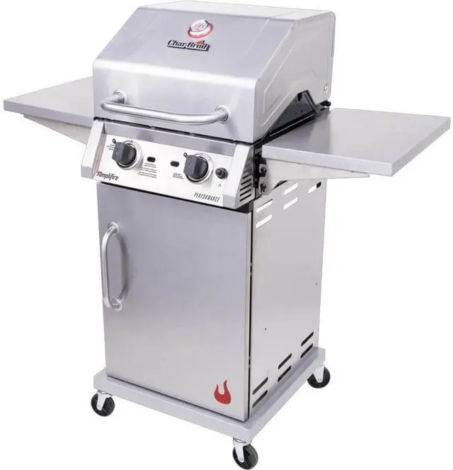 Alt view image 2 of 7 - Char-Broil 463655421 Performance Series Amplifire Gas Grill - Stainless