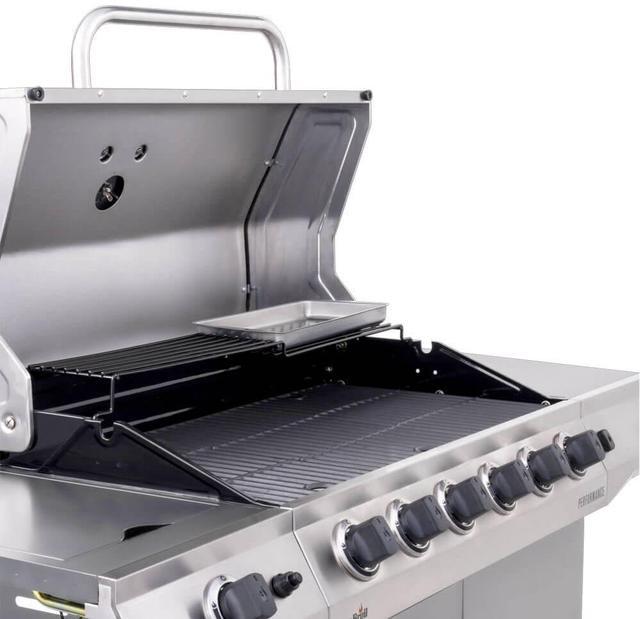 Alt view image 7 of 7 - Char-Broil 463229521 Performance Series 6-Burner Gas Grill - Stainless
