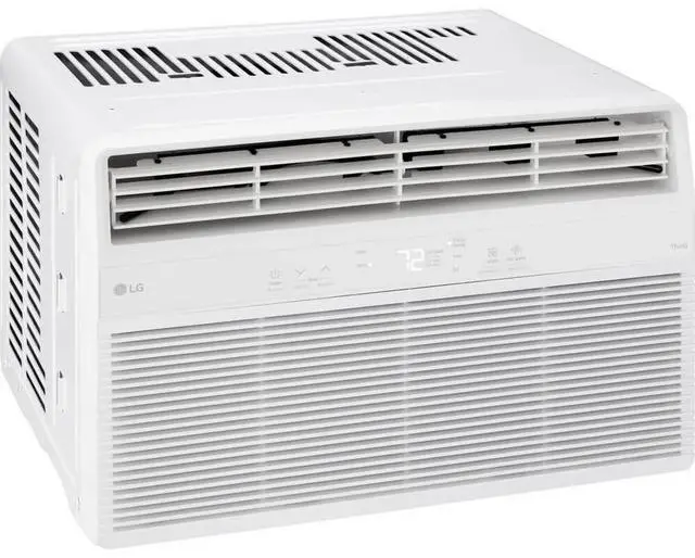 Alt view image 2 of 5 - LG 10,000 BTU Window Smart Air Conditioner with Wi-Fi R32