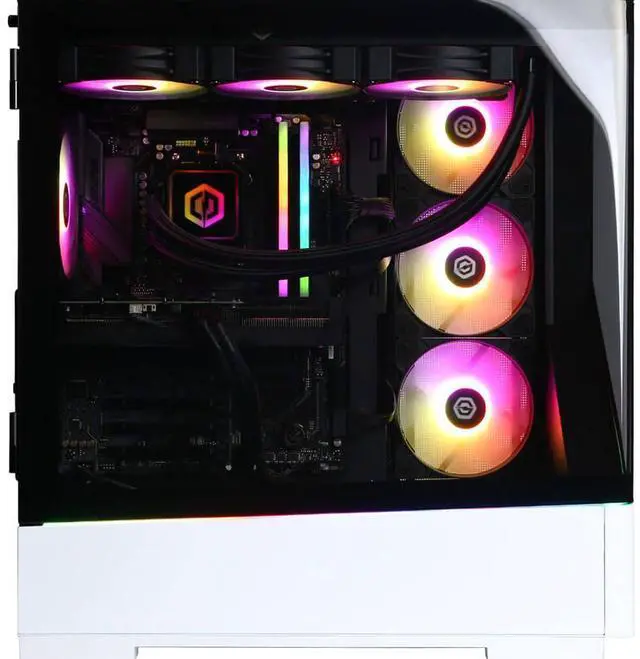 Alt view image 6 of 6 - CYBERPOWERPC SLC11140CPG Gamer Supreme Liquid Cool - AMD Ryzen 7 9800X3D - AMD Radeon RX 9070 XT - 32GB/2TB SSD