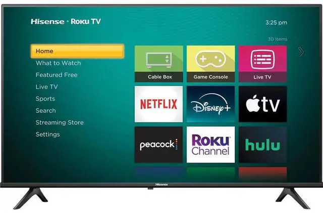 Alt view image 3 of 9 - Hisense 43A4NR 43 inch Class A4 Series FHD Roku Smart TV