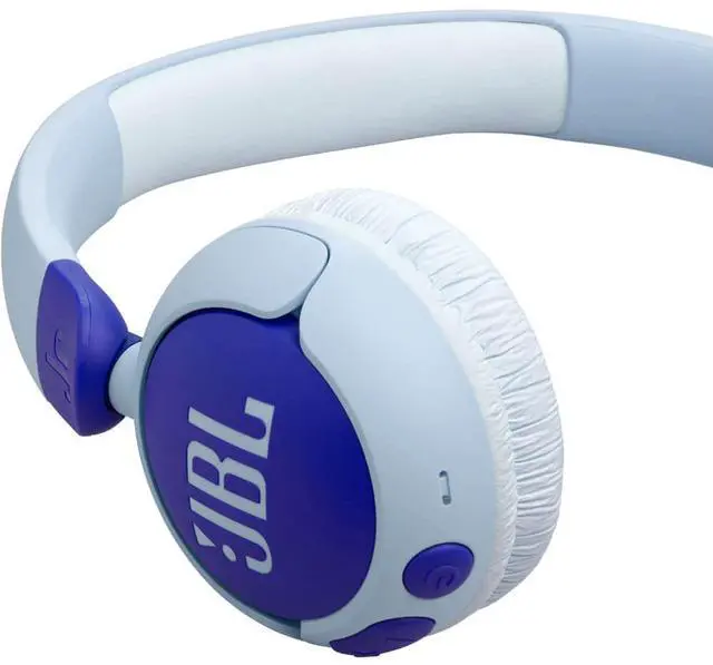 Alt view image 3 of 7 - JBL JR320BTBLU Junior 320BT Kids Wireless On-Ear Headphones - Blue