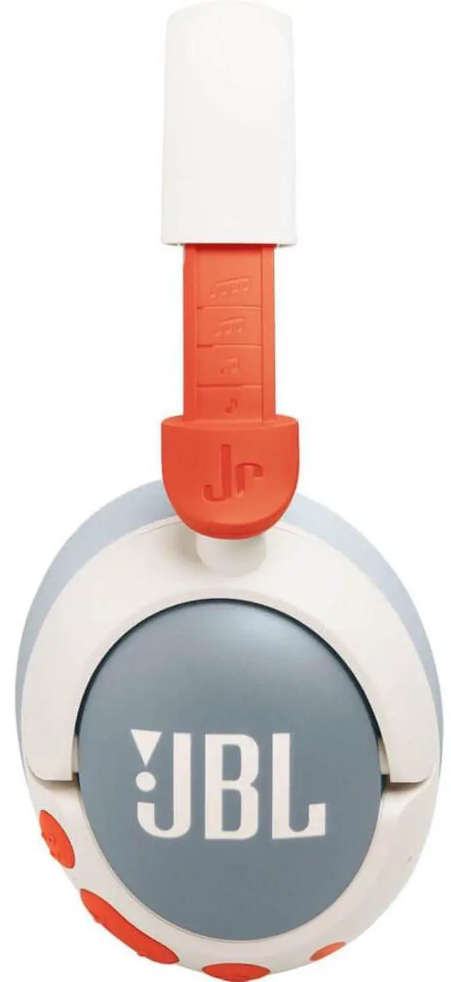 Alt view image 6 of 14 - JBL JR470NCWHT Junior 470NC Kids Wireless Over-Ear Noise Canceling Headphones - White