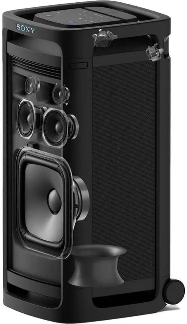 Alt view image 5 of 7 - Sony SRSULT900 ULT TOWER 9 Wireless Party Speaker - Black