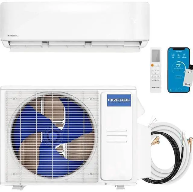 Main image of MRCOOL 09HPWM115D25 9000 BTU 115V DIY 5th Generation Mini-Split Air Handler and Condenser