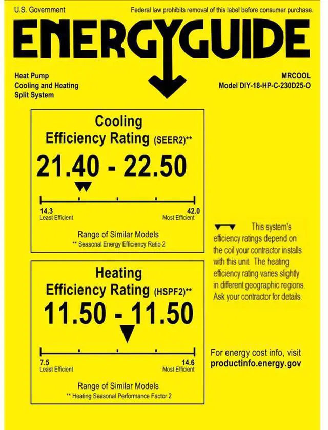 Alt view image 6 of 6 - MRCOOL 18HPC230D25O 18000 BTU 230V DIY 5th Generation Mini-Split Condenser Smart Air Conditioner/Heat