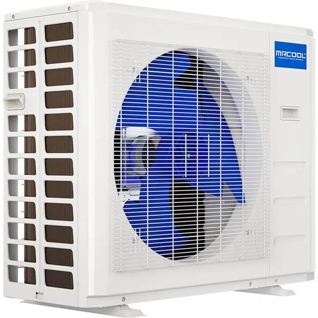 Alt view image 3 of 6 - MRCOOL 18HPC230D25O 18000 BTU 230V DIY 5th Generation Mini-Split Condenser Smart Air Conditioner/Heat