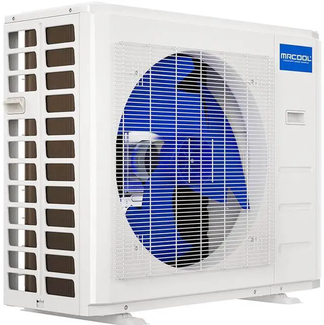 Alt view image 2 of 5 - MRCOOL 09HPC115D25O 9000 BTU 115V DIY 5th Generation Mini-Split Condenser Smart Air Conditioner/Heat