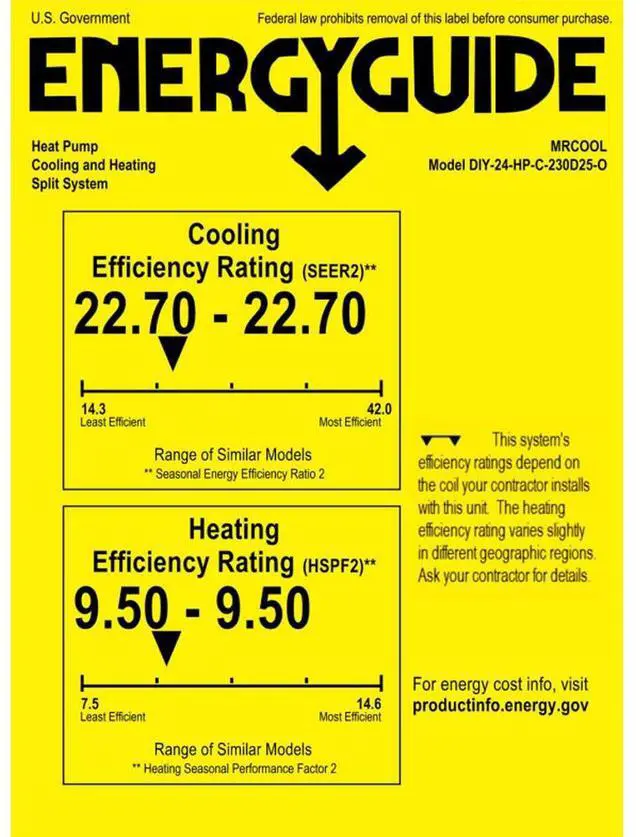 Alt view image 5 of 5 - MRCOOL 24HPC230D25O 23000 BTU 230V DIY 5th Generation Mini-Split Condenser Smart Air Conditioner/Heat