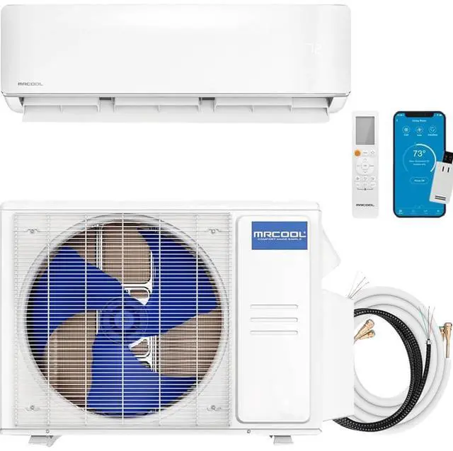 Main image of MRCOOL 18HPWM230D25 18000 BTU 230V DIY 5th Generation Mini-Split Air Handler and Condenser