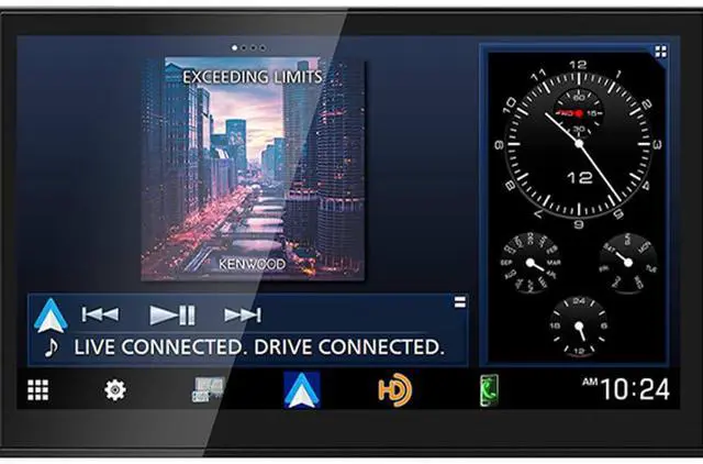 Alt view image 2 of 7 - Kenwood DAX8000 8 inch Digital Multimedia Receiver with iDataLink Maestro RR