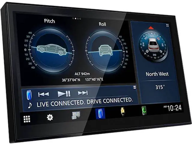 Alt view image 4 of 7 - Kenwood DAX8000 8 inch Digital Multimedia Receiver with iDataLink Maestro RR