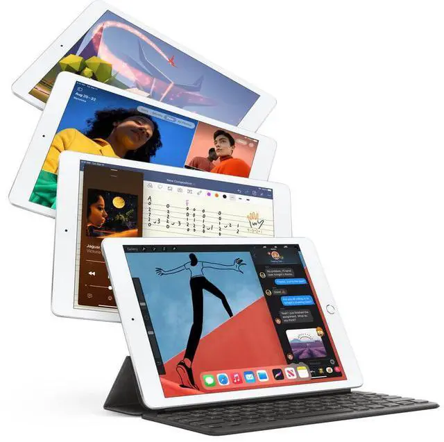 Alt view image 4 of 7 - Apple Certified Refurbished MYL92LL/A iPad (8th Generation) 32GB Flash Storage 10.2" Tablet PC (Wi-Fi) Space Gray Apple One Year Warranty