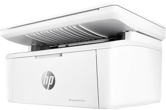 Alt view image 2 of 7 - HP LaserJet Wireless Black and White Laser Printer - White