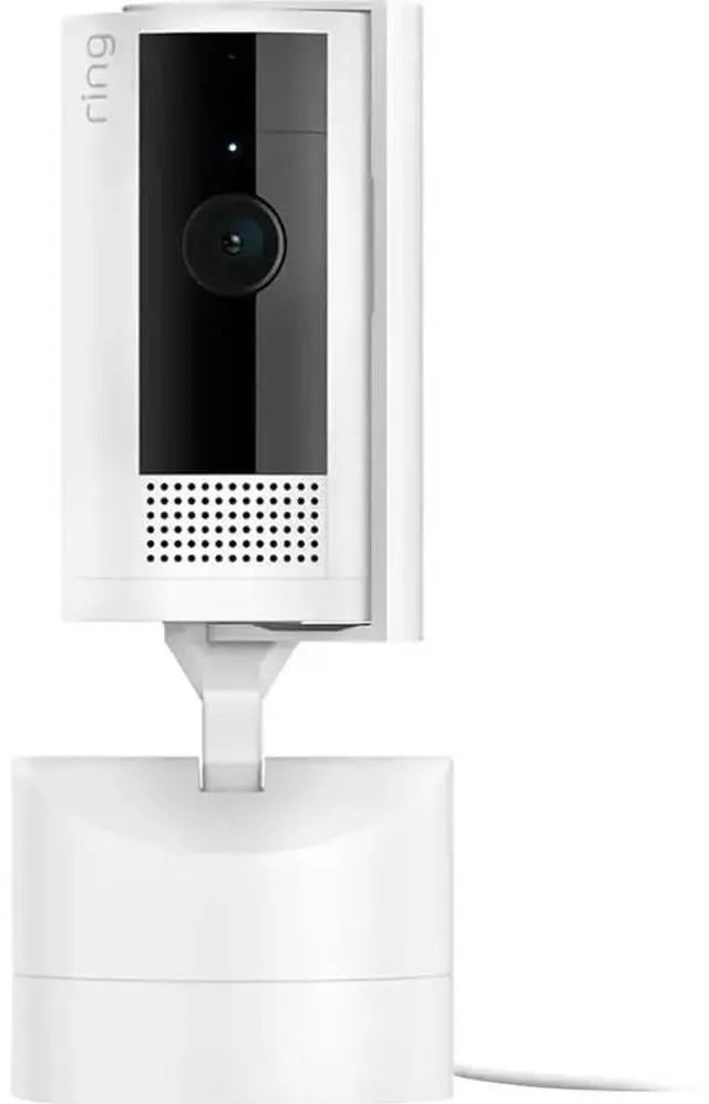 Main image of Ring - Pan-Tilt Indoor Security Cam with 360° Horizontal Pan Coverage, Live View & Two-Way Talk, and HD Video - White