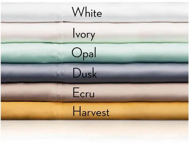 Main image of Malouf Sleep Woven TENCEL White Twin XL Sheet Set