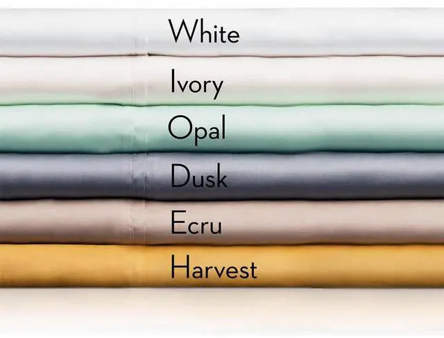 Alt view image 2 of 5 - Malouf Tencel Sheets - Queen / Ecru