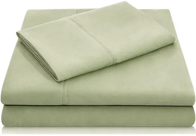Main image of Malouf Brushed Microfiber Sheets - Queen / Fern