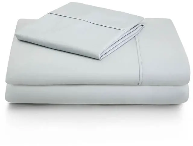 Main image of Malouf 600 Thread Count Cotton Blend Sheets - King / Ash