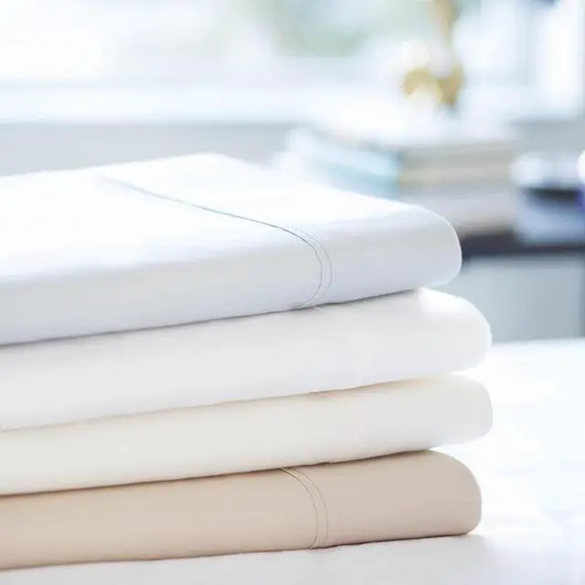 Alt view image 4 of 5 - Malouf 600 Thread Count Cotton Blend Sheets - King / Ash