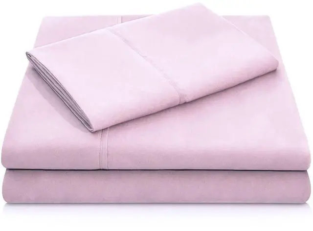 Main image of Malouf Brushed Microfiber Sheets - King / Blush