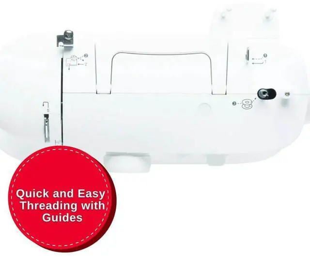 Alt view image 3 of 7 - Singer M1500KIT M1500 Sewing Machine with Bonus Sewing Kit