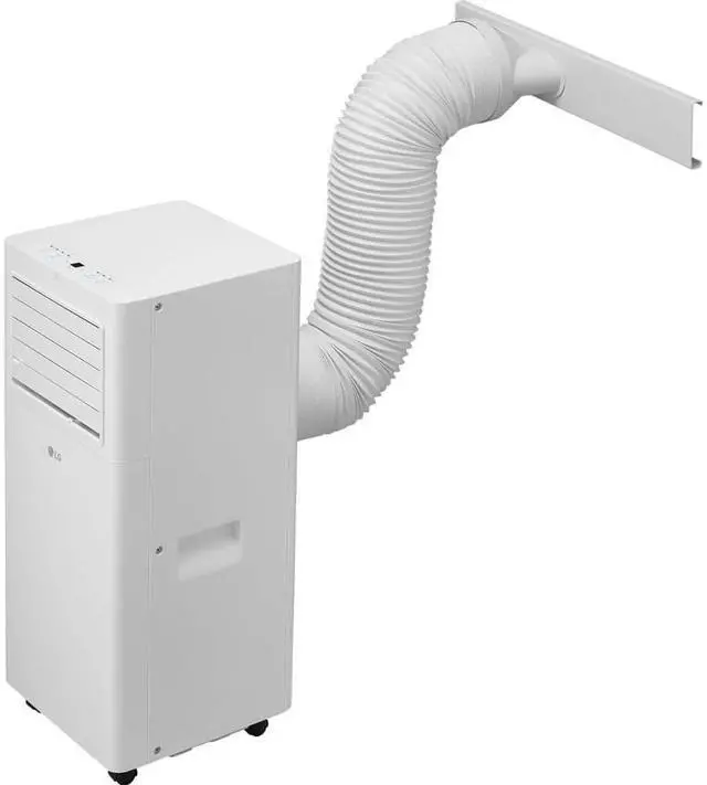 Alt view image 5 of 7 - LG LP0625WFR 6,000 BTU Portable Air Conditioner with LCD Remote - White
