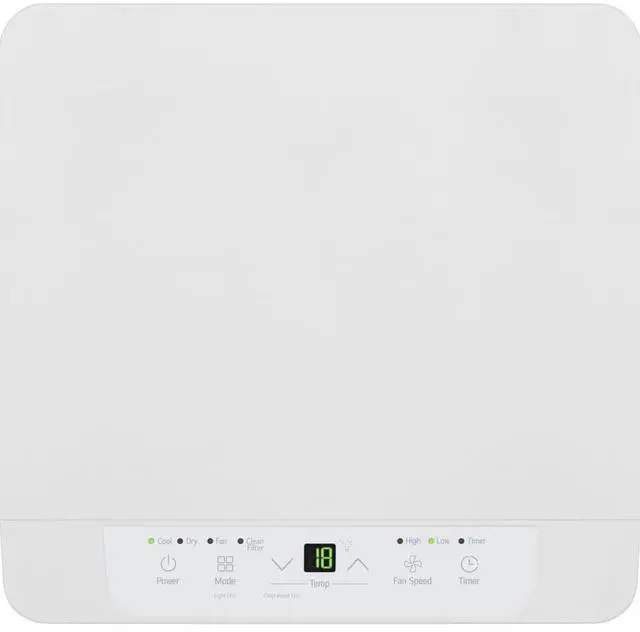 Alt view image 6 of 7 - LG LP0525WFR 5,100 BTU Portable Air Conditioner with LCD Remote - White