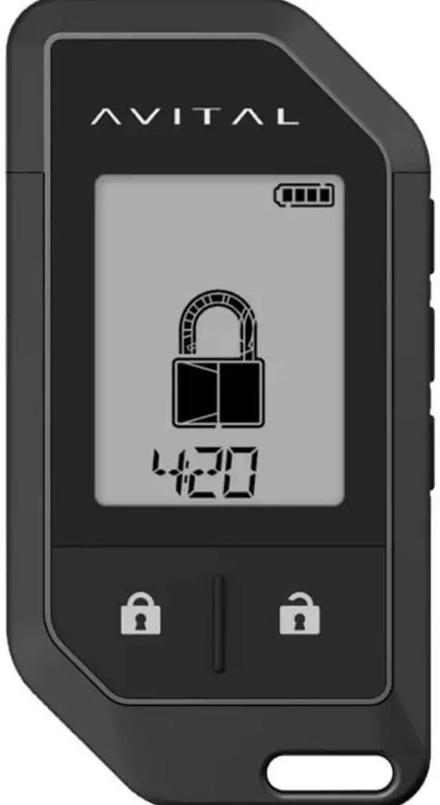 Alt view image 4 of 5 - Avital 5308L 2-Way Remote Start Security System with Alarm/Keyless Entry