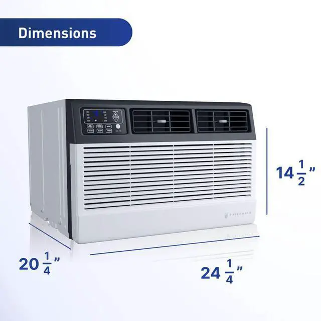 Alt view image 3 of 7 - Friedrich UCT10B10A 10,000 BTU Through-The-Wall Smart Air Conditioner
