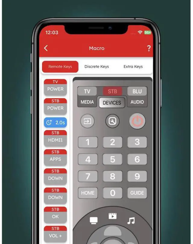 Alt view image 5 of 7 - One For All URC7956 Smart Control Pro 5 Universal Remote - Grey