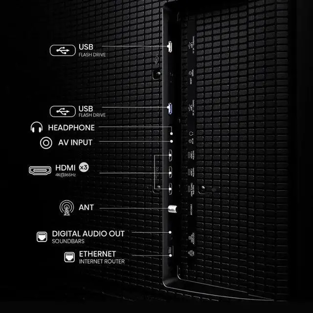 Alt view image 5 of 7 - Hisense 100U8QG 100 inch Class U8 Series 4K Mini-LED QLED UHD Smart Google TV