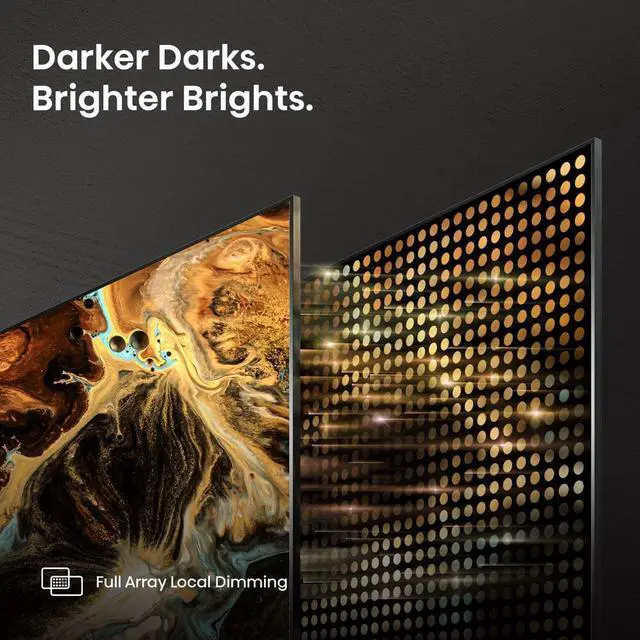 Alt view image 3 of 7 - Hisense 100U70N 100 inch Class U70 Series 4K QLED Smart Google TV