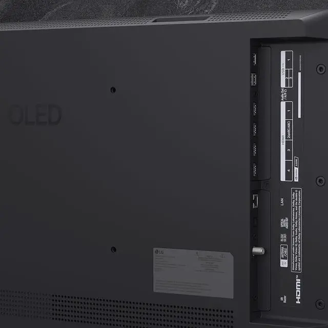 Alt view image 5 of 7 - LG OLED evo AI 4K Smart TV w/A9 Gen8, 144Hz, Dolby Vision/Atmos, HDR10, AI Upscaling, Alexa + UAX 4K HDMI Cable + CPS 24-Mo Protection + Streaming Bundle (OLED55C5PUA, 2025)