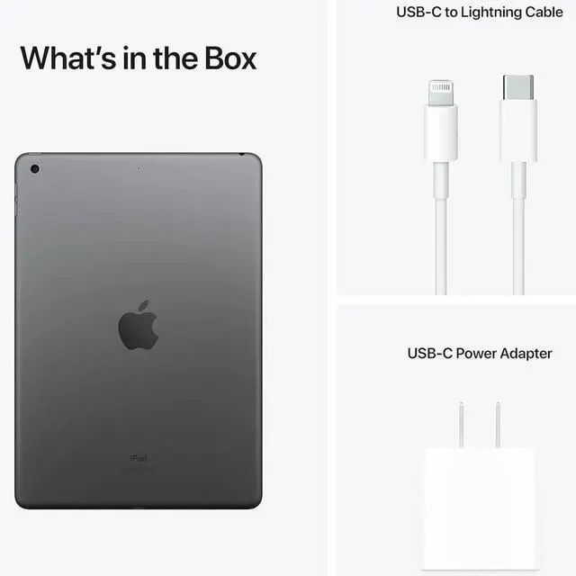 Alt view image 3 of 4 - Apple 10.2 inch iPad - WiFi - 64GB (9th Generation, Space Gray)