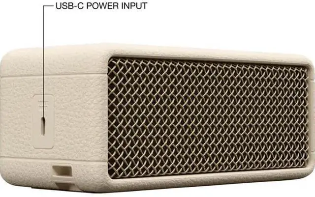 Alt view image 7 of 7 - Marshall EMBERTON3CR Emberton III Portable Bluetooth Speaker - Cream