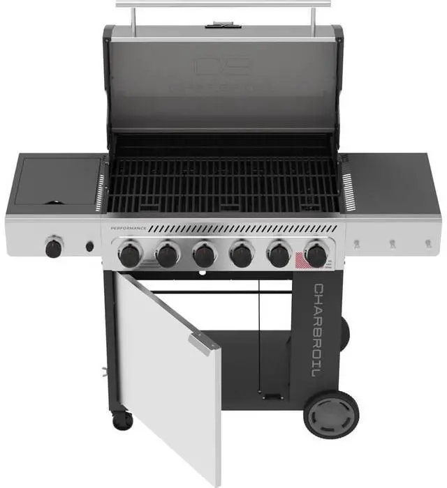 Alt view image 7 of 7 - Char-Broil 463286125 Performance Series FlavorMax 6-Burner Gas Grill - Stainless