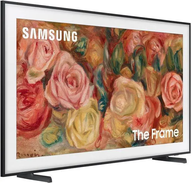 Alt view image 2 of 7 - Samsung 65-Inch The Frame LS03D QLED 4K Smart TV Bundle, Quantum HDR, Art Mode, Slim Fit Wall Mount, Alexa Built-in w/AUX HDMI Cable, CPS 24-Month Protection, Streaming Bundle