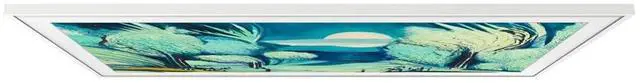 Alt view image 7 of 7 - Samsung 50-Inch Modern Teak The Frame LS03D QLED 4K Smart TV Bundle, Quantum HDR, Art Mode, Slim Fit Wall Mount, Alexa Built-in w/Bezel, AUX HDMI Cable, CPS 24-Month Protection, Streaming Bundle