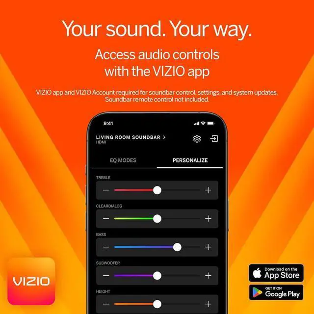 Alt view image 6 of 6 - Vizio SV210D0806 2.1 All-In-One Soundbar with Dolby Atmos