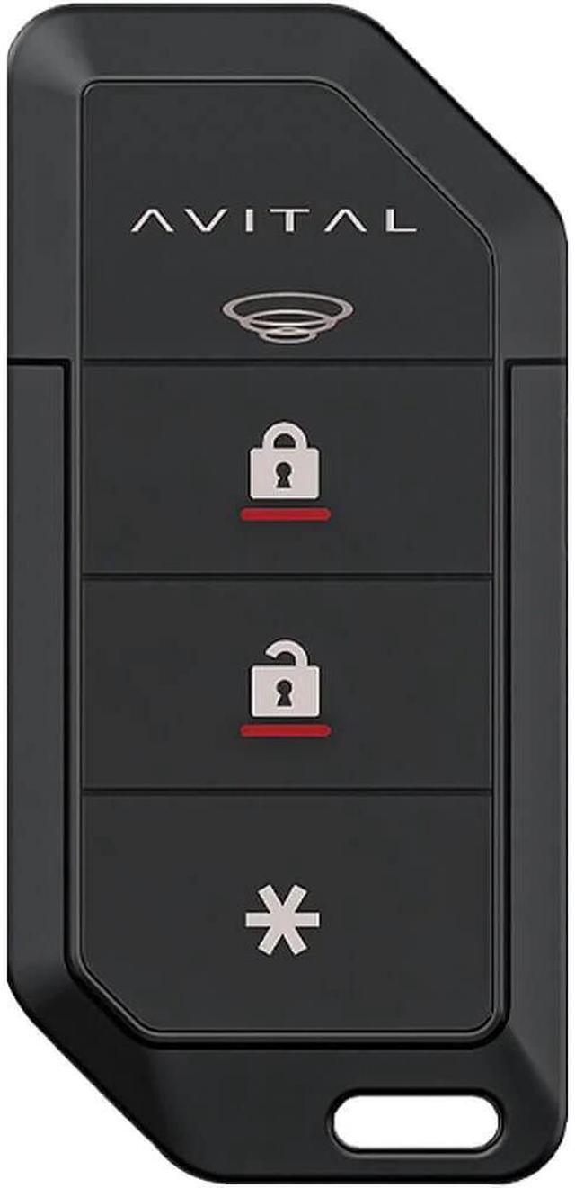 Alt view image 3 of 3 - Avital 3103LX 1-Way Security System with Keyless Entry/Flashing Parking Lights