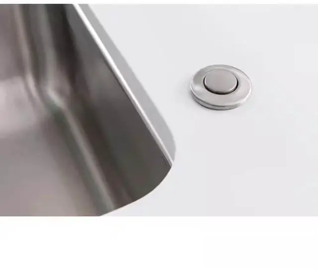 Alt view image 5 of 6 - Moen Garbage Disposal Controller Base Unit with Switch - Chrome/Spot Resist Stainless