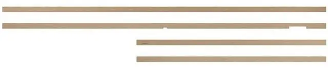 Alt view image 4 of 4 - Samsung VGSCFF85TKB 85 inch The Frame Customizable Bezel - Modern Teak