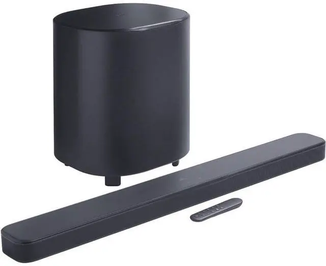 Alt view image 2 of 7 - JBL BAR500M2 5.1 Channel Soundbar with Wireless Subwoofer