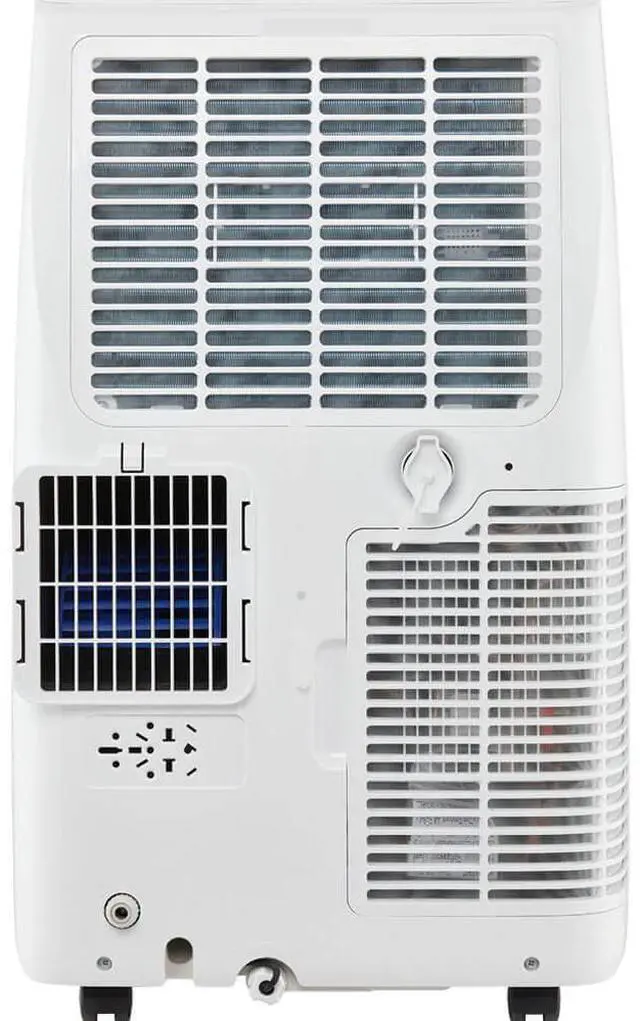 Alt view image 4 of 7 - LG LP1025WHSM 10,000 BTU Smart Wi-Fi Portable Air Conditioner/Heater with LCD Remote - White