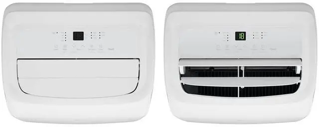 Alt view image 7 of 7 - LG LP1025WHSM 10,000 BTU Smart Wi-Fi Portable Air Conditioner/Heater with LCD Remote - White