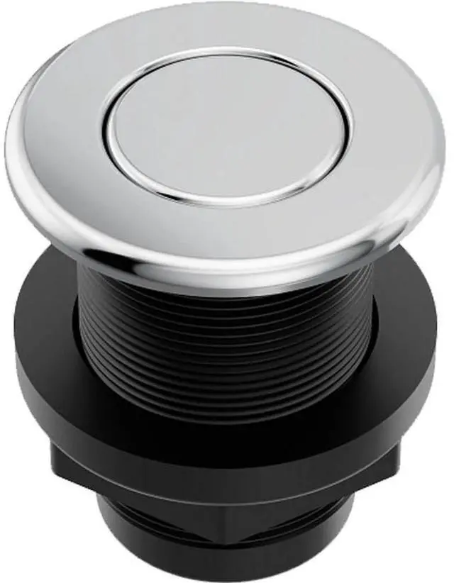 Main image of Moen Plastic Garbage Disposal Air Switch - Chrome