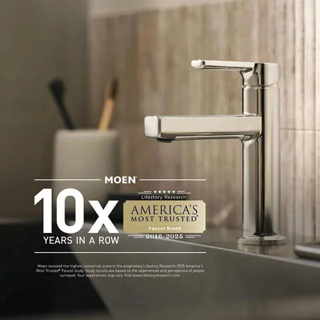 Alt view image 2 of 3 - Moen Plastic Garbage Disposal Air Switch - Chrome