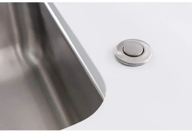 Alt view image 2 of 3 - Moen Plastic Garbage Disposal Air Switch - Spot Resist Stainless