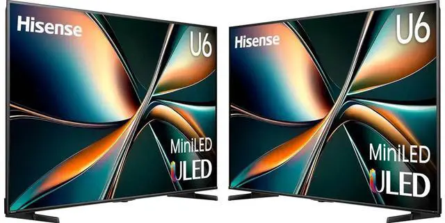 Alt view image 2 of 7 - Hisense 65U65QF 65 inch Class U6 Series 4K Mini-LED QLED UHD Smart Fire TV